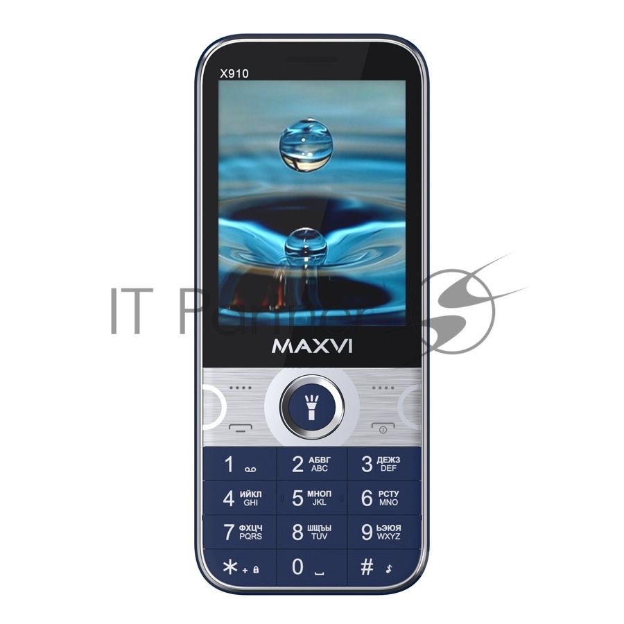 Мобильный телефон Maxvi X910 синий