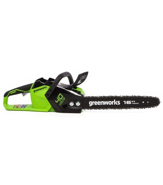 Цепная пила Greenworks GD40CS18 аккум. 1800Вт 2.4л.с. дл.шины:16" (40cm) 1аккум. 8Ач ЗУ (2005807UH)