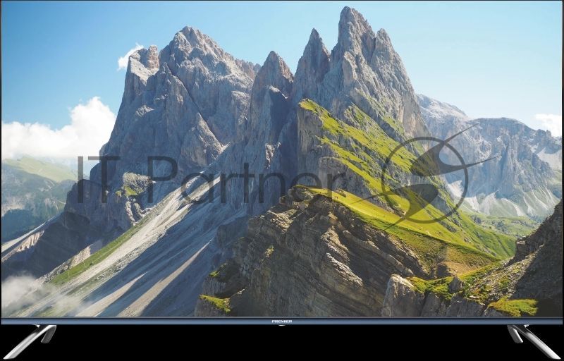 Телевизор PREMIER 43" 43PRM840USV черный Direct LED UHD 60Hz Android
