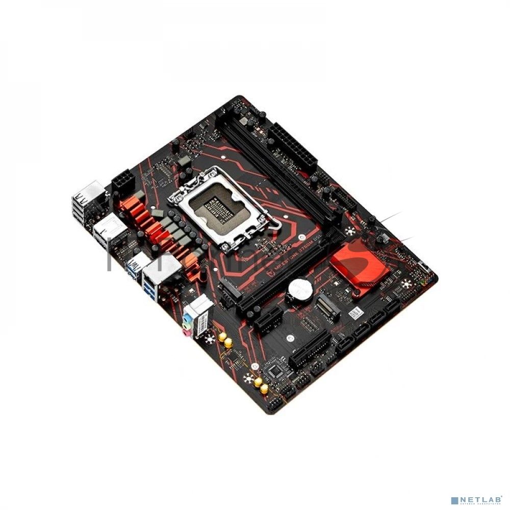 Материнская плата MAXSUN Milestone B760M D5L V2, LGA 1700, Intel B760, 2xDDR5, 4xSATA, 2xM.2, 1xPCIe 4.0 x16, DisplayPort, HDMI, 1x2.5Gb LAN, 3x3.5 мм, 5.1, microATX