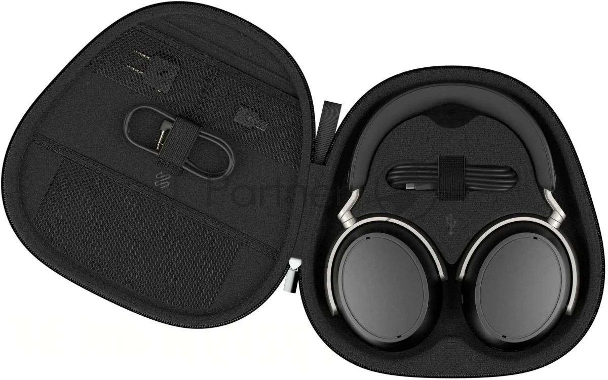 Наушники накладные Sennheiser HDB 630 черный беспроводные bluetooth оголовье (700445)