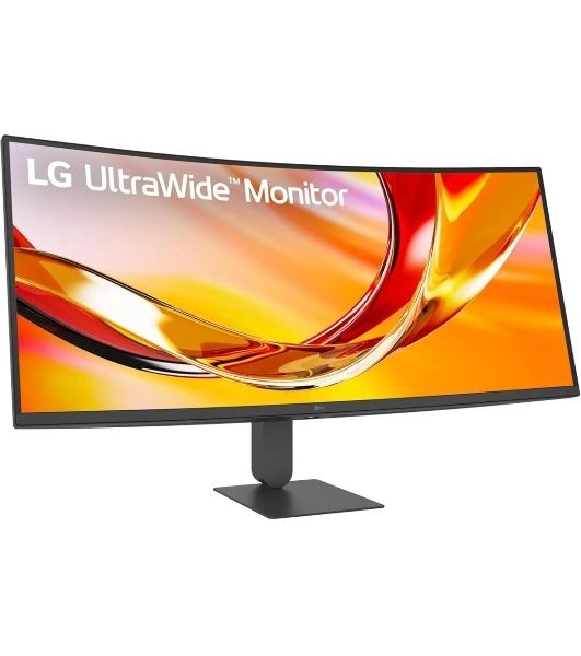 Монитор 34" LG UltraWide 34U640B-B VA 3440x1440, 144 Гц, 5 мс, 21:9, 300 кд/м², 2xHDMI 2.0, 1xDP 1.4, изогнутый экран (1800R), черный