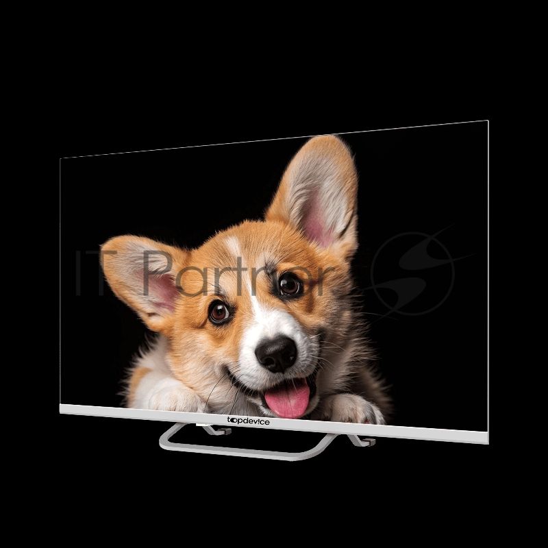 Телевизор Topdevice 32" TDTV32CS03H белый DLED HD 60Hz Smart YaOS 1/8Gb