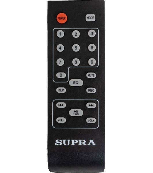 Минисистема SUPRA SMB-2150 черный 1200Вт FM USB BT SD (в комплекте: активн.+пассив.колонки)