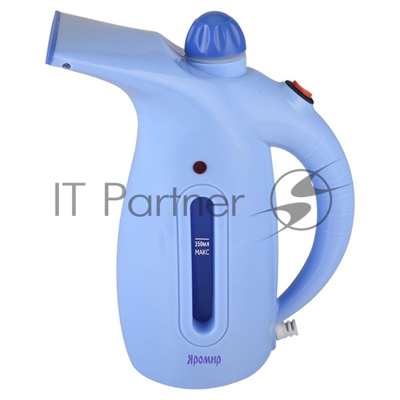 Отпариватель ЯРОМИР ЯР-041П голубой, 750 Вт, 25 г/мин, 350 мл