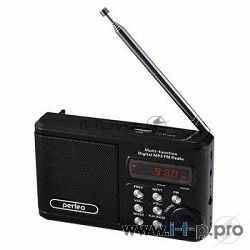 Радиоприемник PERFEO мини-аудио Sound Ranger, FM MP3 USB microSD In/Out ридер, BL-5C 1000mAh, черный (PF-SV922BK)