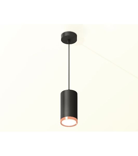 Светильник Ambrella Light XP8162014 SBK/PPG черный песок/золото розовое полированное GX53 (A2333, C8162, N8126)