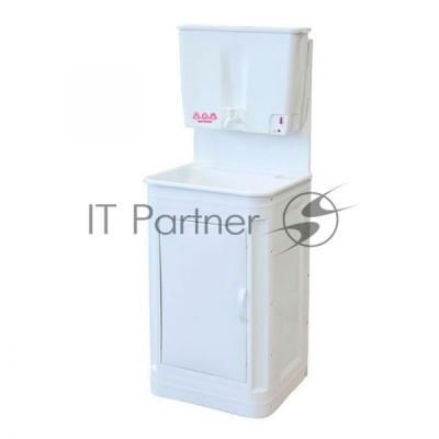 Умывальник Мастерица ЭВБО-17 ЭлБЭТ с ЭВН, с пластиковой тумбой