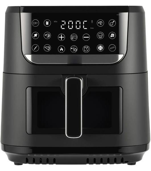 Аэрогриль TopDevice TDA801 черный, 1750 Вт, 8 л, сенсор, 12 программ