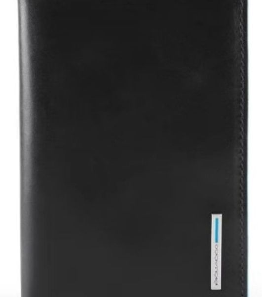 Обложка для документов Piquadro Blue Square PP5256B2/N. черный, натур.кожа
