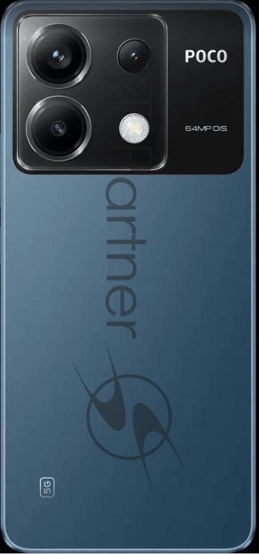 Смартфон POCO X6 5G, 12/256Gb, синий