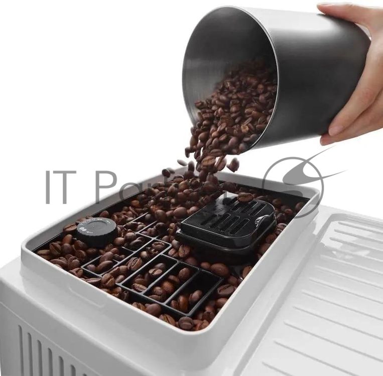 Кофемашина автоматическая DeLonghi ECAM220.61.W белый, молотый+зерновой, 1.8 л, 1450 Вт, 15 бар