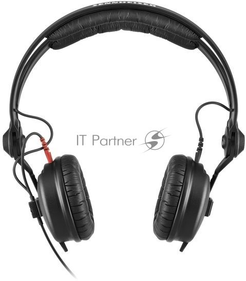 Наушники Sennheiser 506908/ накладные закрытые 16-22000Гц 1,5м отсоединяемый кабель+3м витой, 3.5мм/6.3мм 120дБ 70Ом