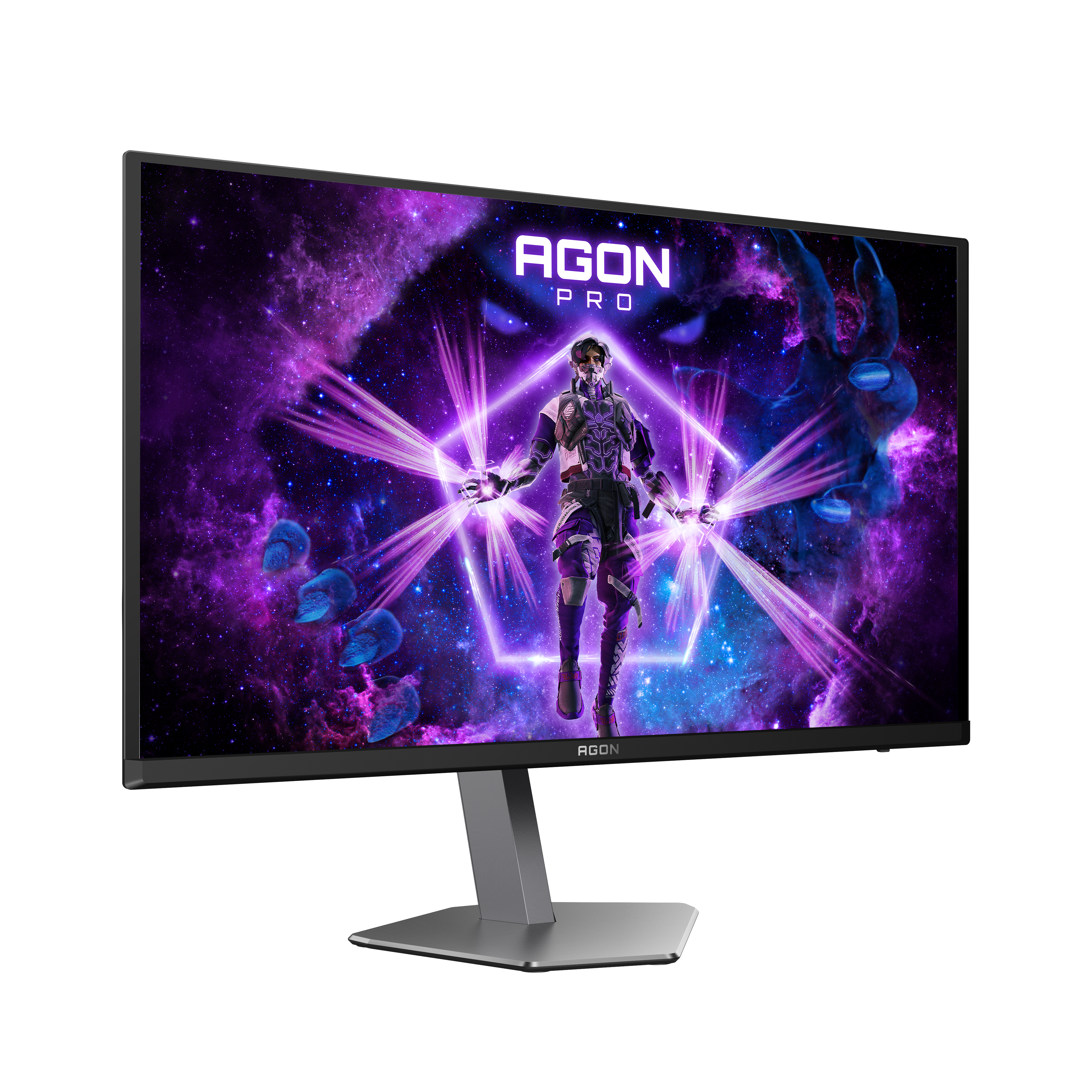 Монитор 26.5" AOC AGON AG276QKD2 QD-OLED 2560x1440, 500 Гц, 0.03 мс, 16:9, 1000 кд/м² (пиковая), DisplayHDR True Black 500, 2×HDMI 2.1, DP 2.1, USB Hub (2×USB-A 3.2 Gen1), 3.5 Jack, динамики (2×5 Вт), Adaptive-Sync, антибликовое покрытие, черно-серый