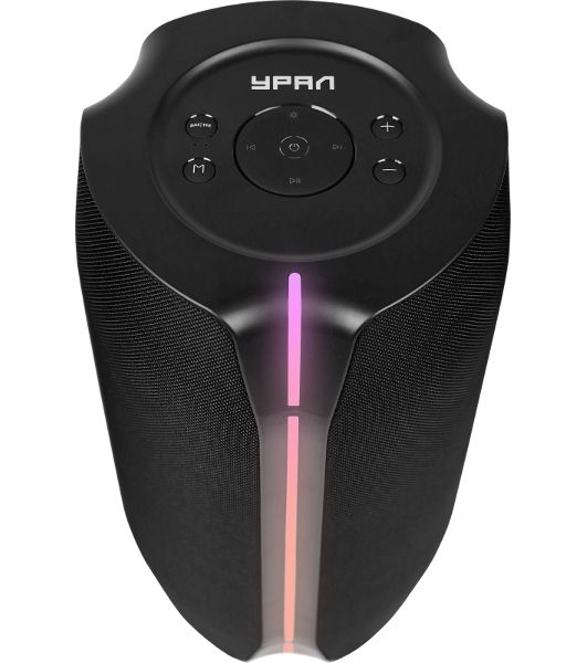 Портативная колонка Ural Болт 45х20 черный 450W 2.0 BT/3.5Jack/USB-C 10м 8000mAh (УРАЛ БОЛТ 45Х20)