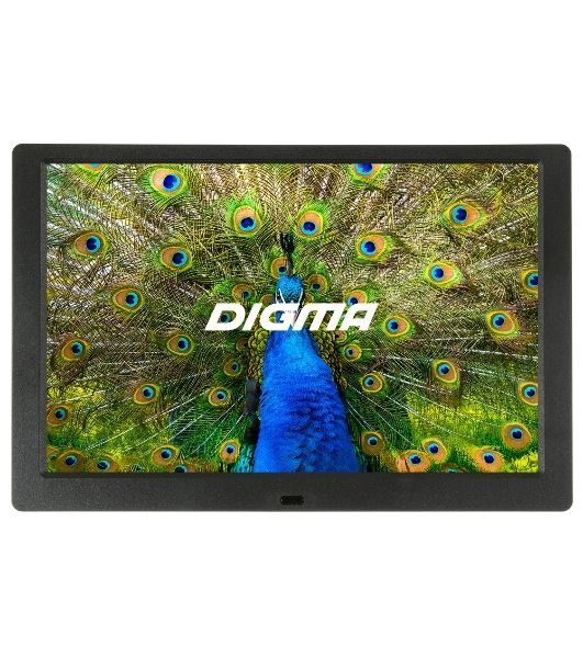Фоторамка Digma 10.1" PF-1043 IPS 1280x800 черный пластик ПДУ Видео