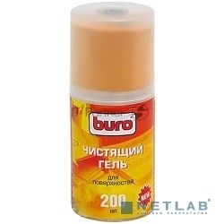 Чистящий набор (салфетки + гель) Buro BU-Gsurface (салфетка и гель) для поверхностей 200 мл