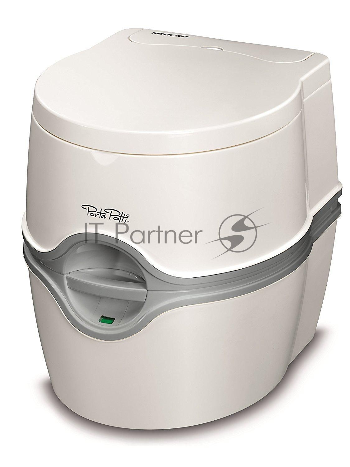 Биотуалет Thetford Porta Potti 565P  белый, нижний бак 21л, верхний бак 15л, индикатор заполнения верхнего и нижнего баков, размер 45,8х38,8х45см
