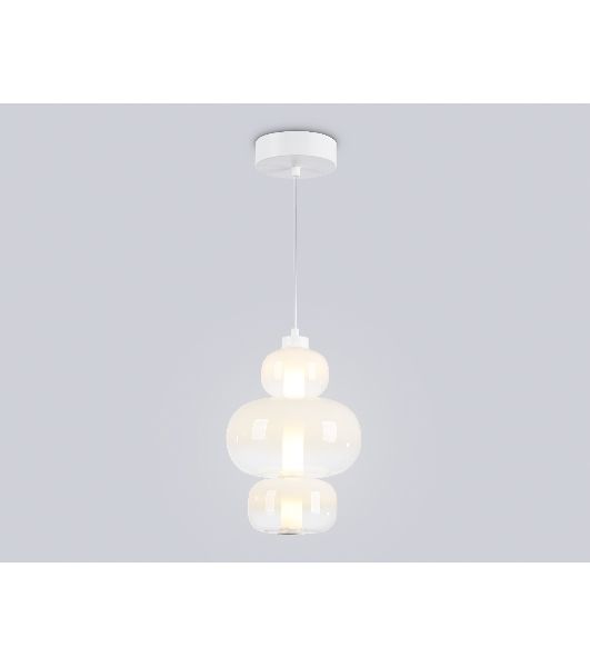 Подвесной светодиодный светильник Ambrella light LH11056 WH/FR белый/белый матовый 18W 3000K D230*350