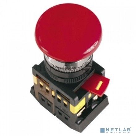Кнопка AEAL-22 "Грибок" с фикс. красн. D22 240В 1з+1р IEK BBG60-AEAL-K04