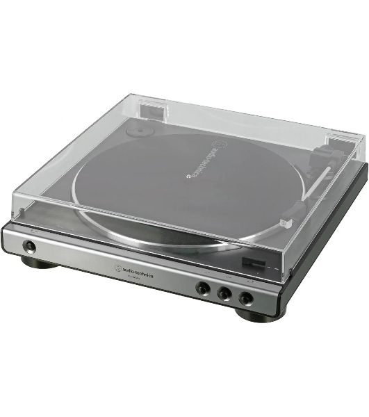 Проигрыватель винила Audio-Technica AT-LP60XUSB полностью автоматический серебристый