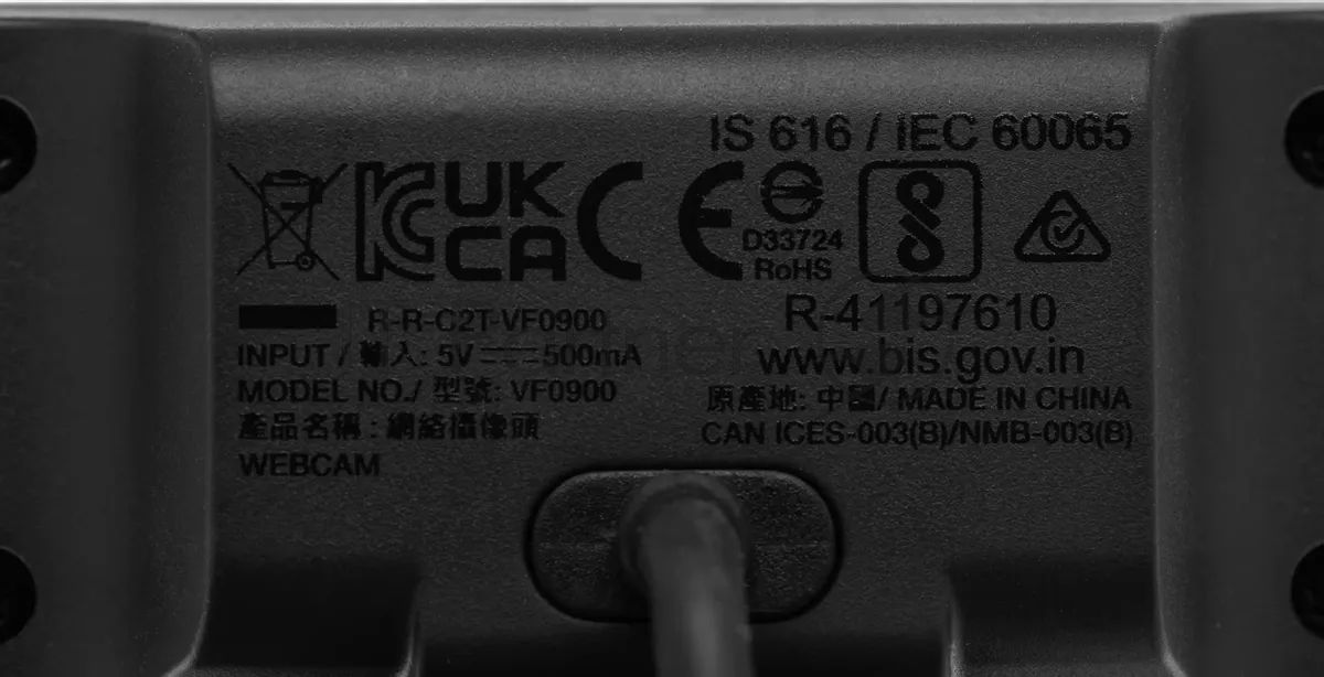 Веб-камера Creative Live! Cam Sync V3 2560x1440, 30 кадр/с, USB, микрофон, шторка приватности, автофокус, крепление на мониторе