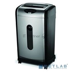 Шредер Office Kit S210 4x40 (секр.P-4)/фрагменты/15лист./28лтр./скрепки/скобы/пл.карты/CD