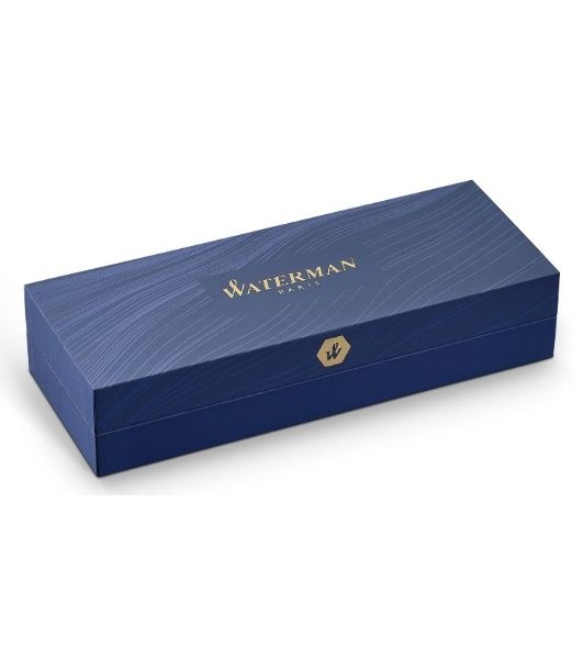 Ручка перьевая Waterman Hemisphere (CWS0920310) Steel GT F сталь нержавеющая/позолота, подарочная коробка