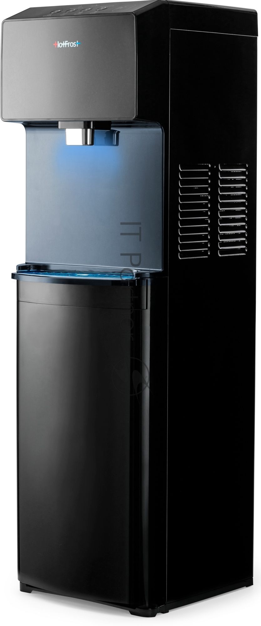 Кулер для воды Hotfrost V450 AMI, нижняя загрузка, нагрев 90 °С, охлаждение 10 °С, черный