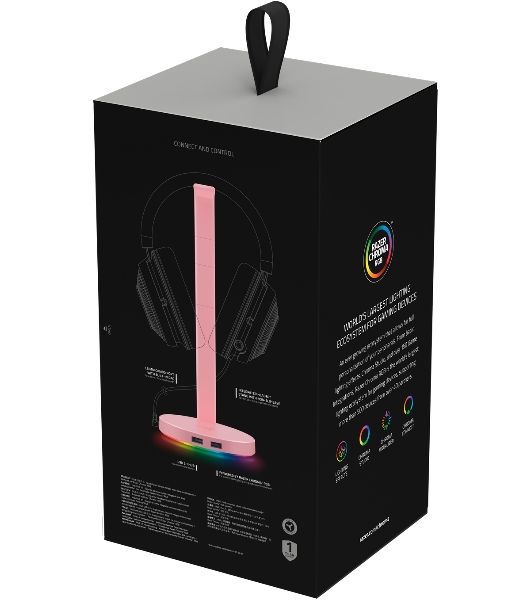 Подставка для наушников Razer Base Station Chroma V2 - Quartz Razer Base Station V2 Chroma - Quartz