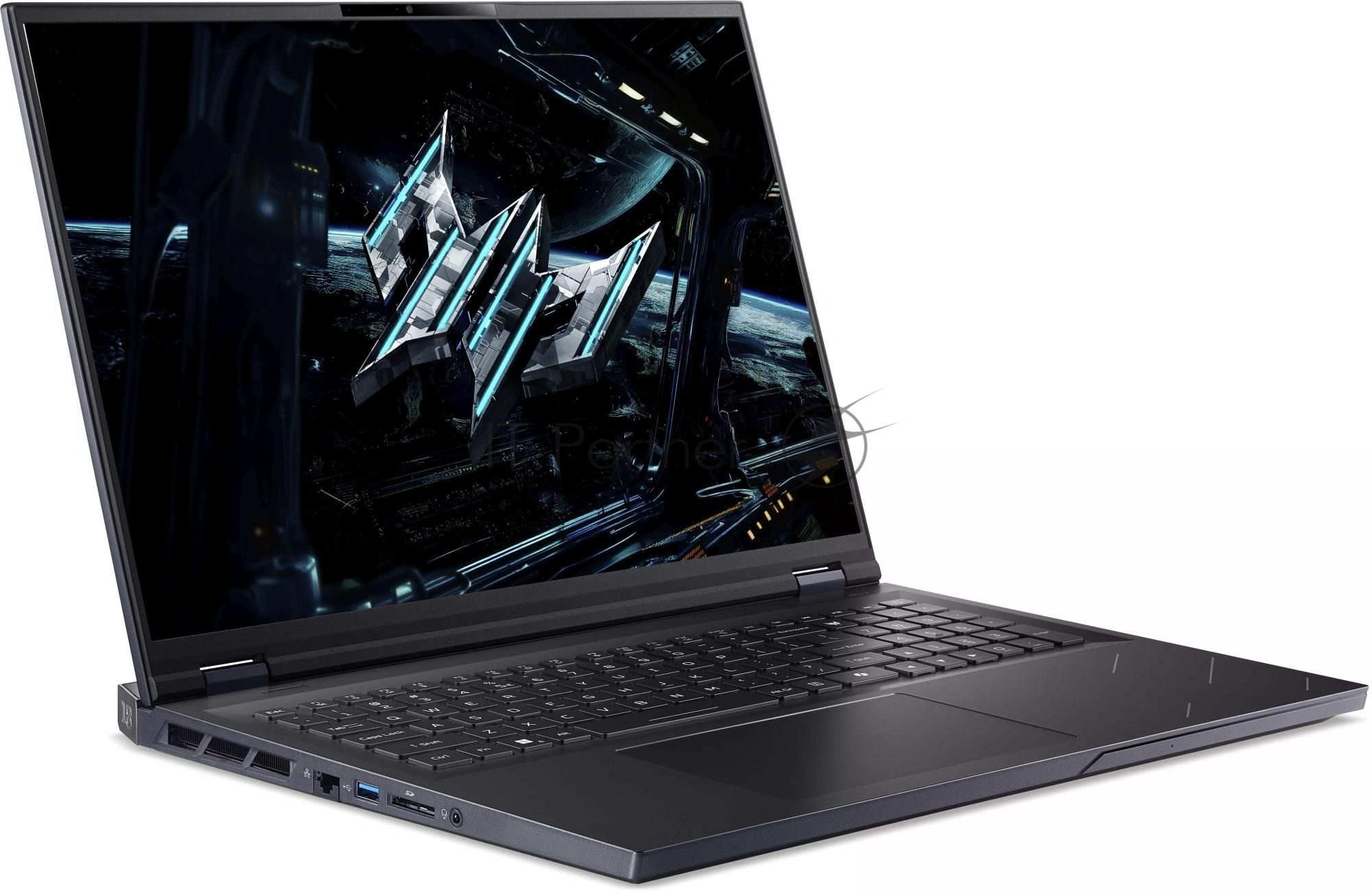 Ноутбук Acer Predator Helios 18 AI/18"/miniLED/Intel Core Ultra 9 275HX/32Gb/1Tb/SSD/NVIDIA GeForce RTX 5080 16Gb/Без ОС/черный/3.5kg
