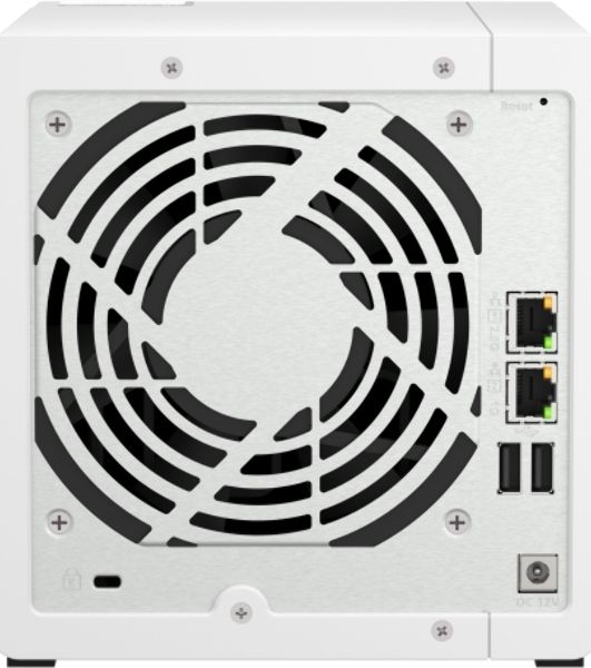 Сетевое хранилище SMB QNAP TS-433-4G NAS 4 HDD trays. ARM 4-core Cortex-A55 2.0GHz, ram 4 Gb (max), 1x1GbE, 1x2.5GbE, 2xUSB 2.0 port,1xUSB 3.2 Gen 1
