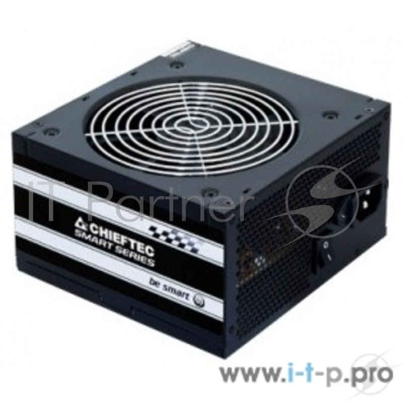 Блок питания Chieftec Smart GPS-400A8, 400Вт, 80 PLUS, 120мм, черный