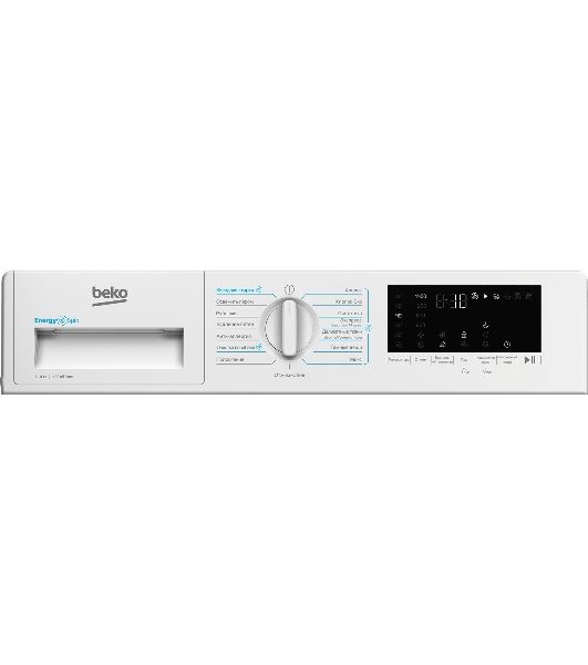 Стиральная машина встраиваемая Beko BI3DBT8841W белый, загрузка фронтальная 8 кг, 1400 об/мин, класс A