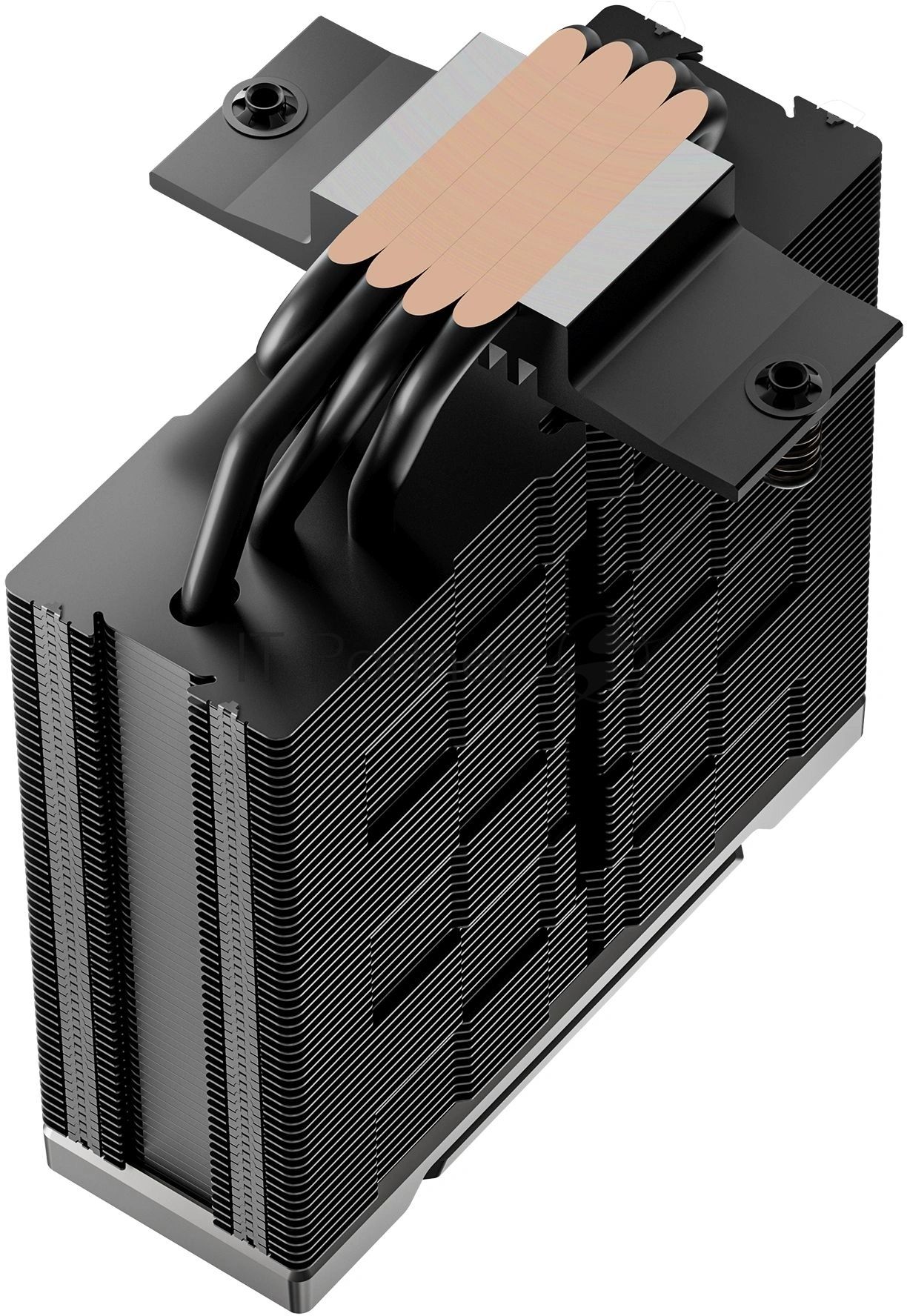 Кулер для процессора DEEPCOOL AK400 G2 DIGITAL NYX LGA1851/1700/1200/115X/AM5/AM4 (12шт/кор, TDP 220W, PWM, Fan 120mm, 4 тепл. трубки, черный) RET