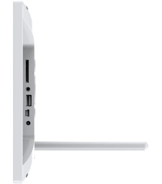 Фоторамка Digma 13.3" PF-1300 IPS 1920x1080 белый пластик ПДУ Видео