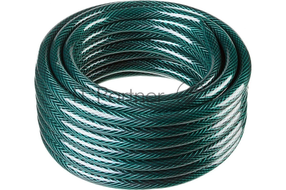 Трёхслойный поливочный шланг РОСТОК КЛАССИК 1/2", 15 м, 15 атм, армированный