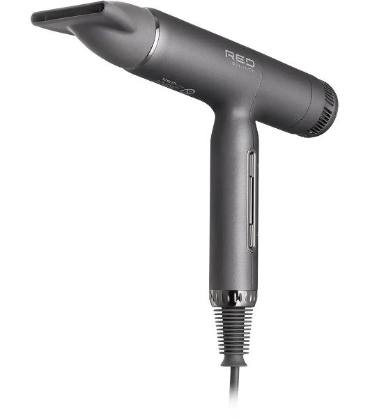 Фен Red Solution F582 серый/серебристый, 1500 Вт, ионизация