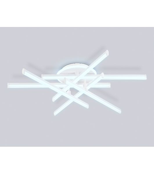 Потолочный светодиодный светильник Ambrella light FL6251 WH белый 97W 3000K-6400K 805*760*170 (ПДУ ИК)