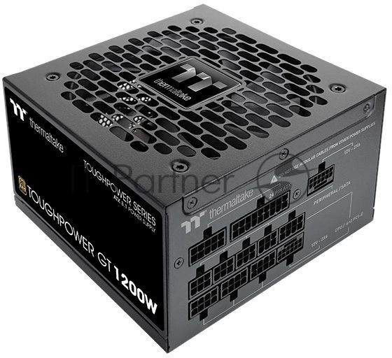 Блок питания Thermaltake Toughpower GT 1200W, 1200Вт, 80+ Gold, 120мм, модульный, черный