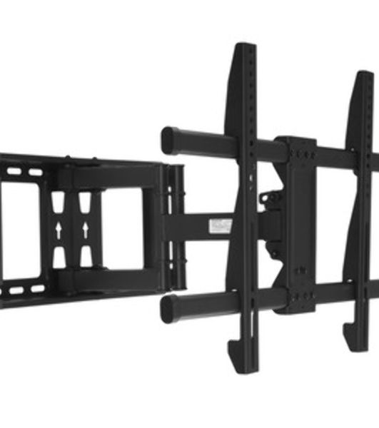 Кронштейн для телевизора Kromax GALACTIC-57 черный 32"-75" макс.60кг настенный поворотно-выдвижной и наклонный