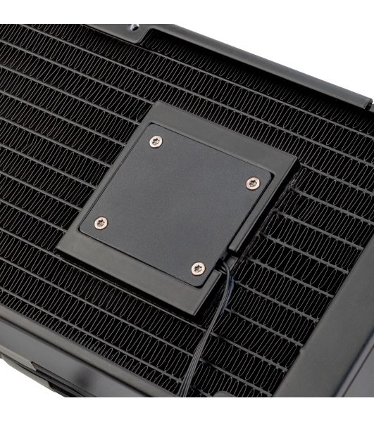 Система жидкостного охлаждения SilverStone XE360PDD черный, 360 мм, 3x120 мм, 800-3000 об/мин, 39.6 дБ, 4 pin PWM, без подсветки