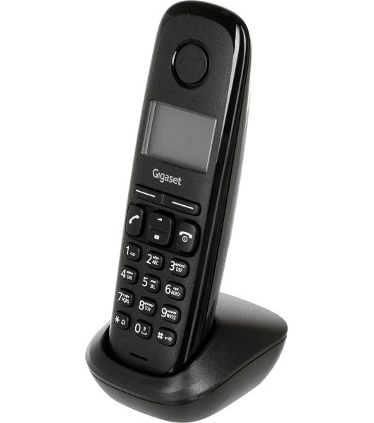 Радиотелефон Dect Gigaset A170 DUO черный (труб. в компл.:2шт) АОН