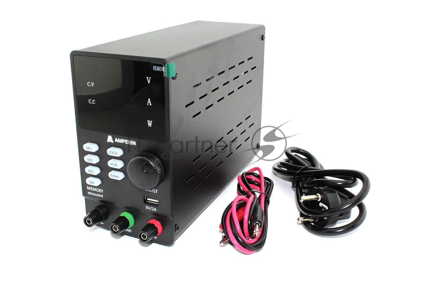 Лабораторный блок питания программируемый Amperin AI-MW3010 30V, 10A, 0,3 кВт