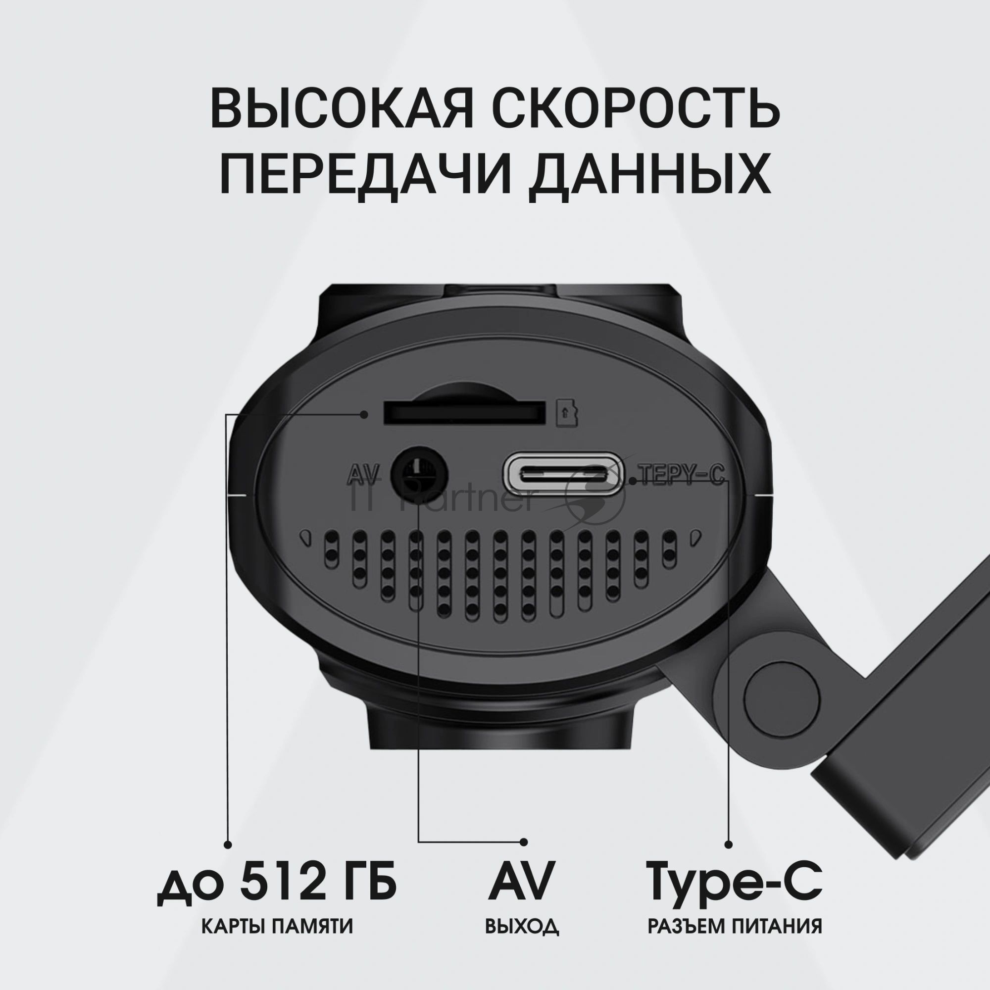 Видеорегистратор Digma FreeDrive 931W черный 5Mpix 2160x3840 170гр. Allwinner