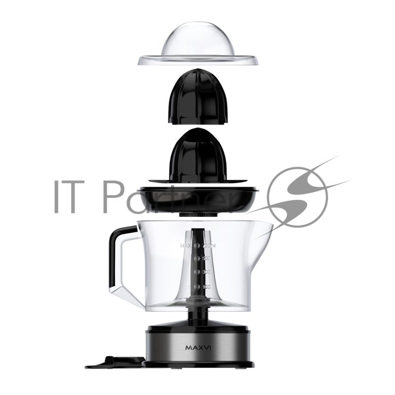 Соковыжималка MAXVI SG402 silver-black
