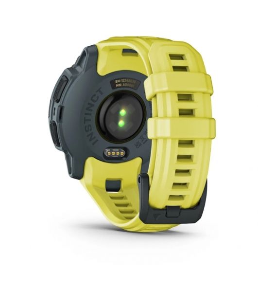 Умные часы Garmin Instinct E 45mm, 0.9" MIP, ANT+ Bluetooth, желтый