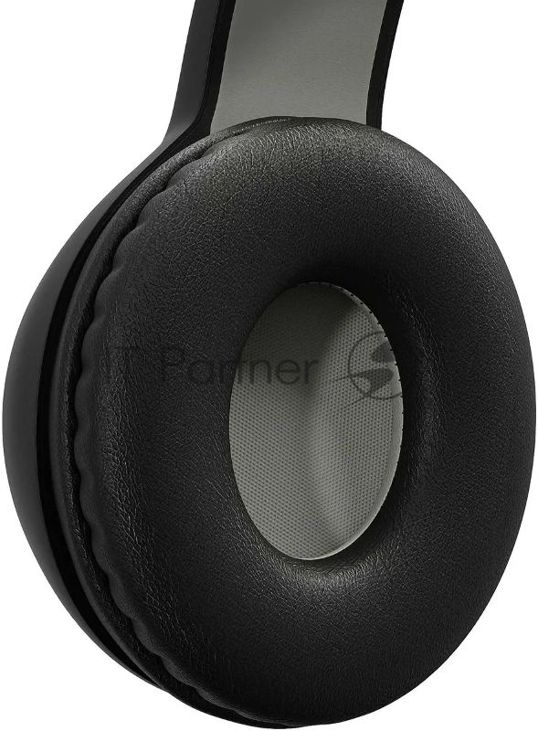Гарнитура накладные Digma BT-15 черный/серый беспроводные bluetooth оголовье