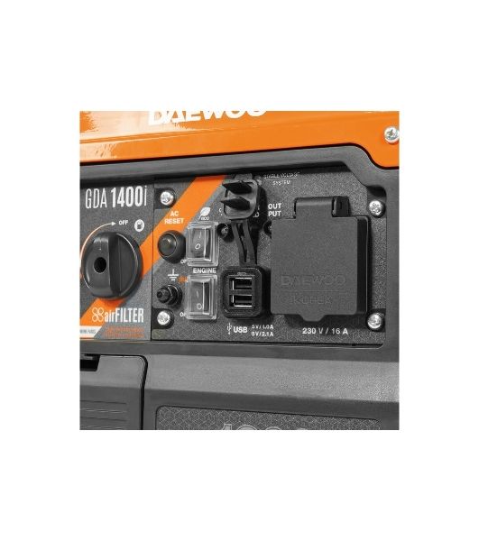 Генератор Daewoo GDA 1400i 1.2 кВт