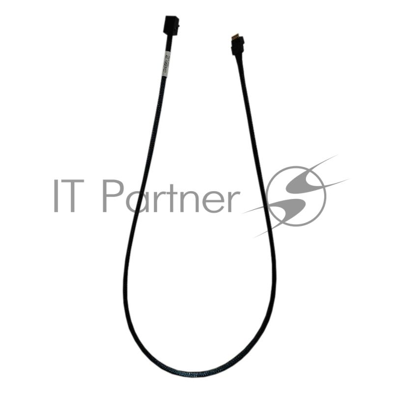 Кабель Amphenol RSL38-2804 Slimline SASx4 (SFF8654) -to- HD MiniSAS x4 (SFF8643) 80cm